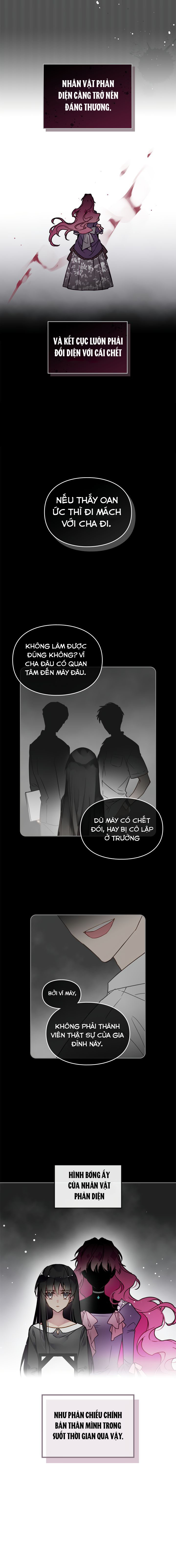kết thúc của nhân vật phản diện chỉ có thể là cái chết chapter 2 3