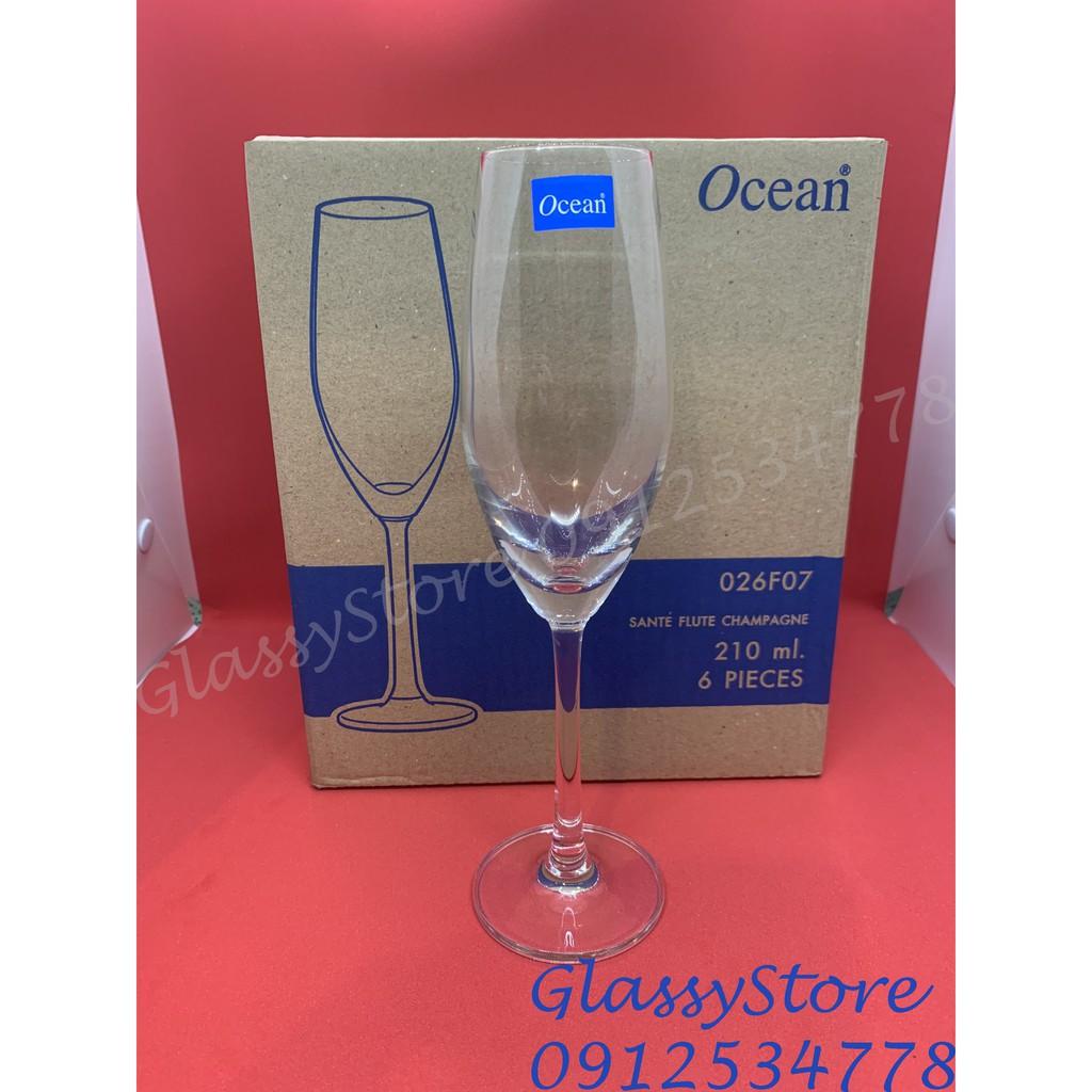 Ly rượu thủy tinh Ocean Champagne Flute Santé 1026F07 - Hàng chính hãng