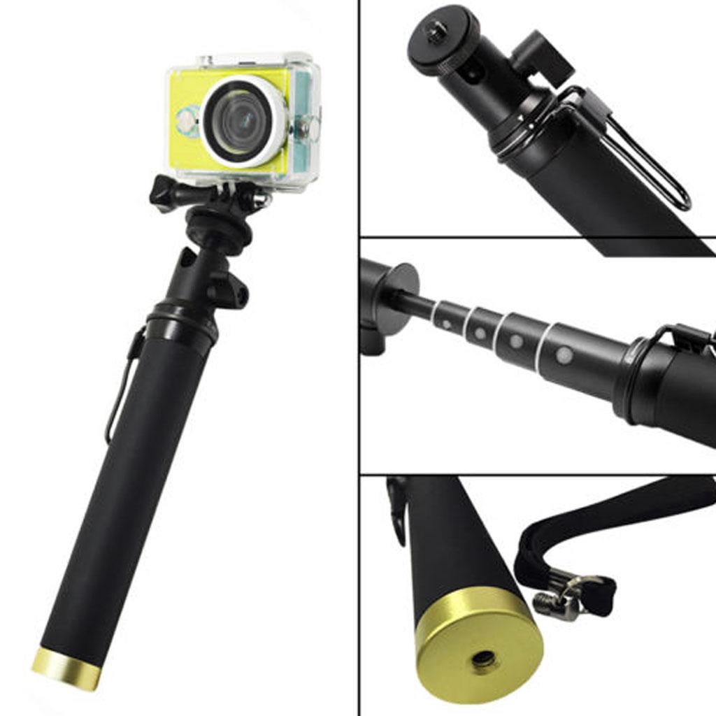 Bluetooth Remote Control Selfie Monopod Stick For Xiaomi Yi Sports Camera
