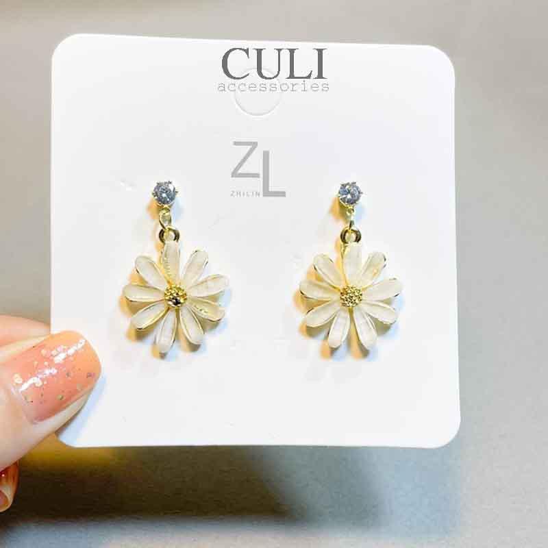 Khuyên tai hình hoa cúc xinh xắn HT663 - Culi accessories