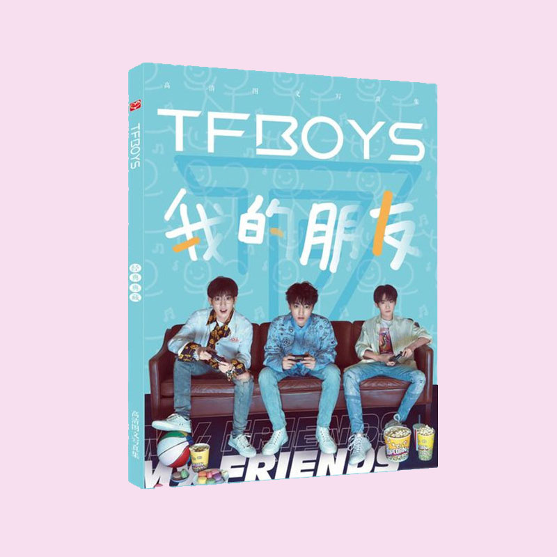 Photobook TFboys tặng sticker TFboys mới nhất