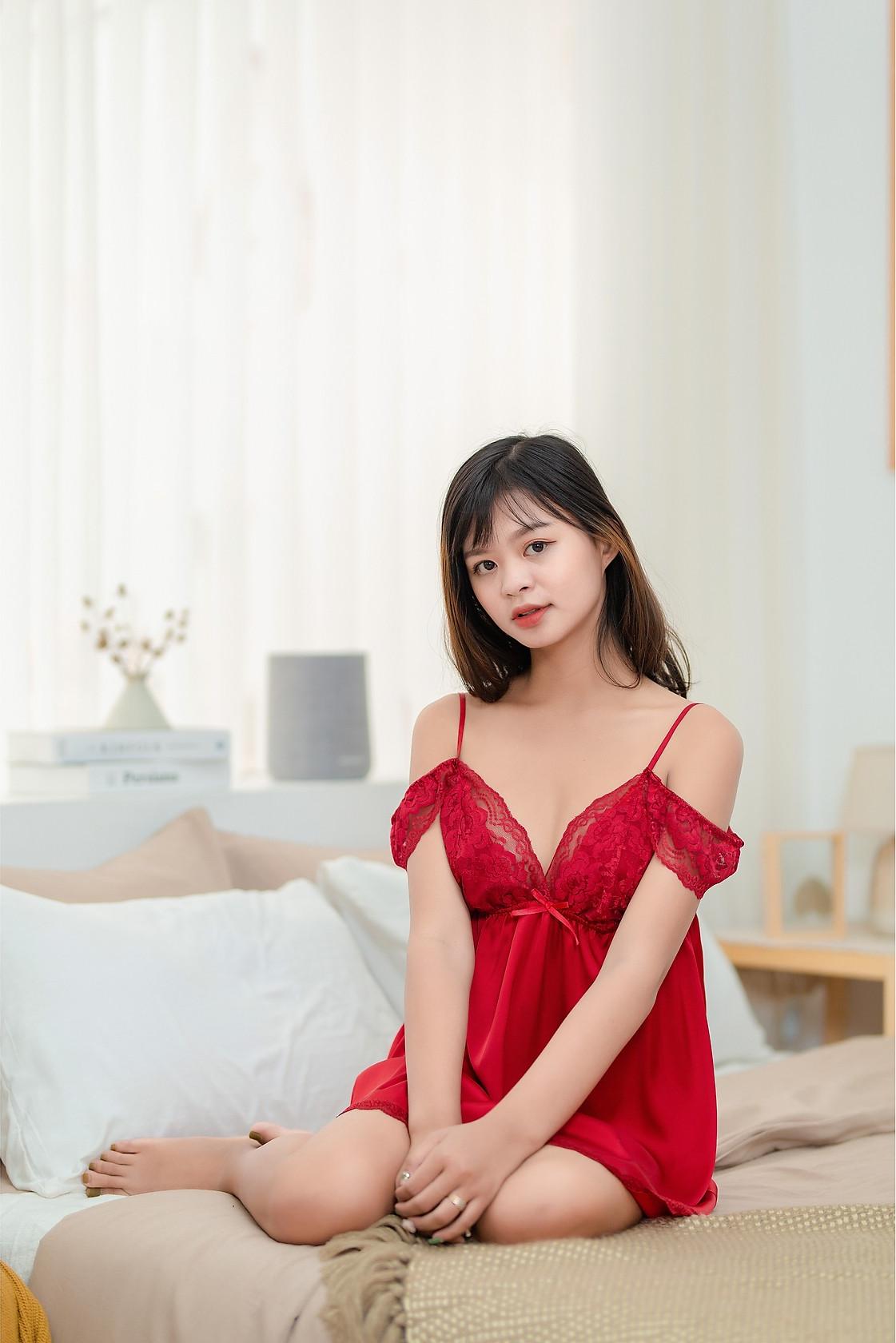 VÁY NGỦ LỤA ,ĐẦM NGỦ LỤA CAO CẤP TẶNG KÈM QUẦN CHIP REN