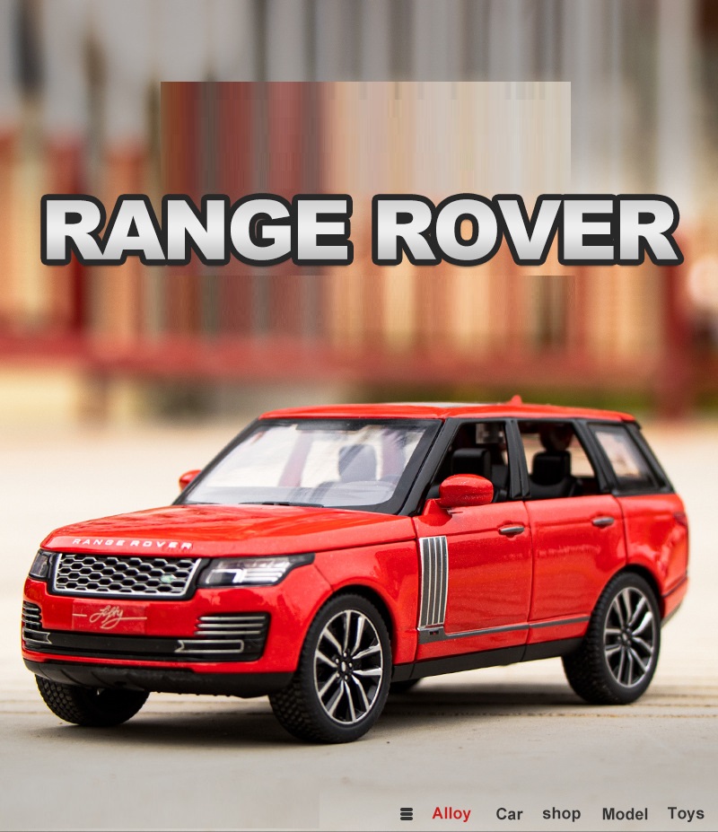 Xe Mô Hình Hợp Kim Range Rover Phiên Bản Kỉ Niệm 50 Năm_Tỉ Lệ 1:32 Quà Tặng Đồ Chơi Cho Bé Hoặc Trưng Bày