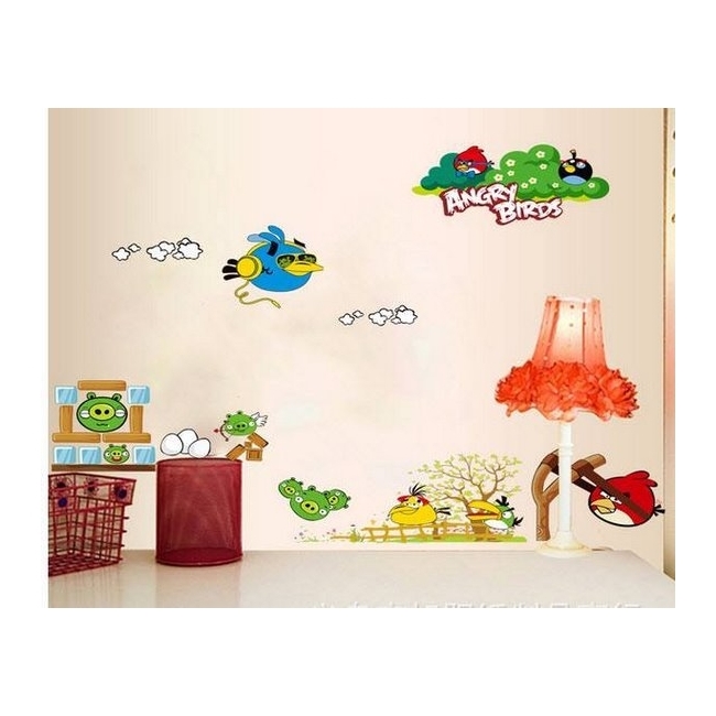 Decal dán tường Perfect EB151 - Angry birds 2