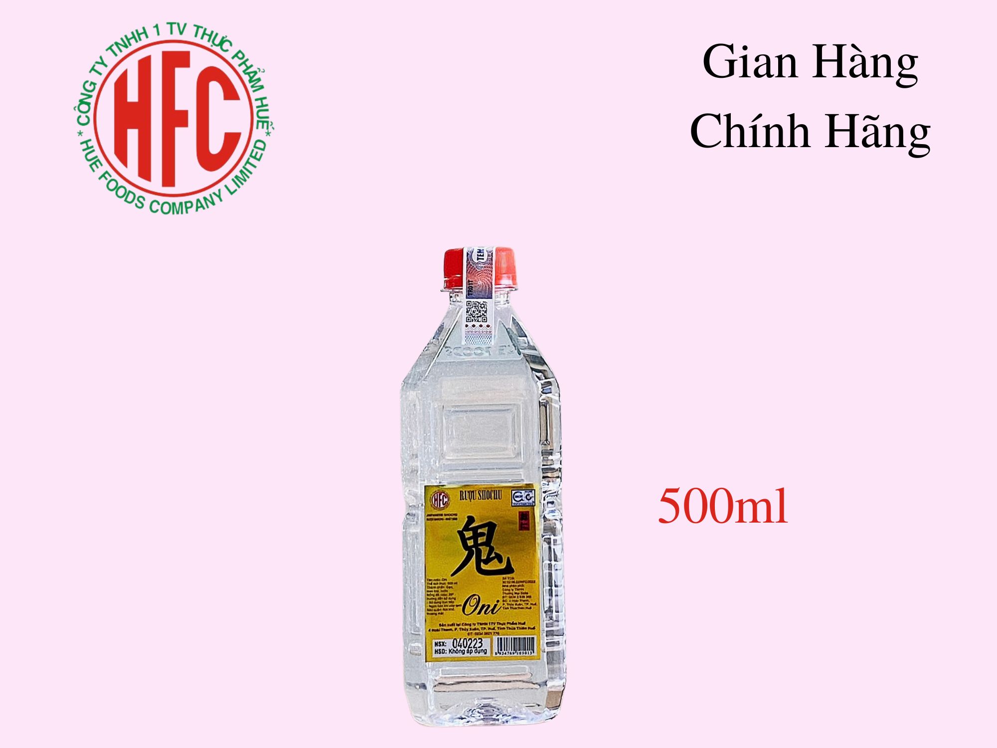 【Chính hãng】Rượu Shochu Oni 29° Chai 500ml/ 4L