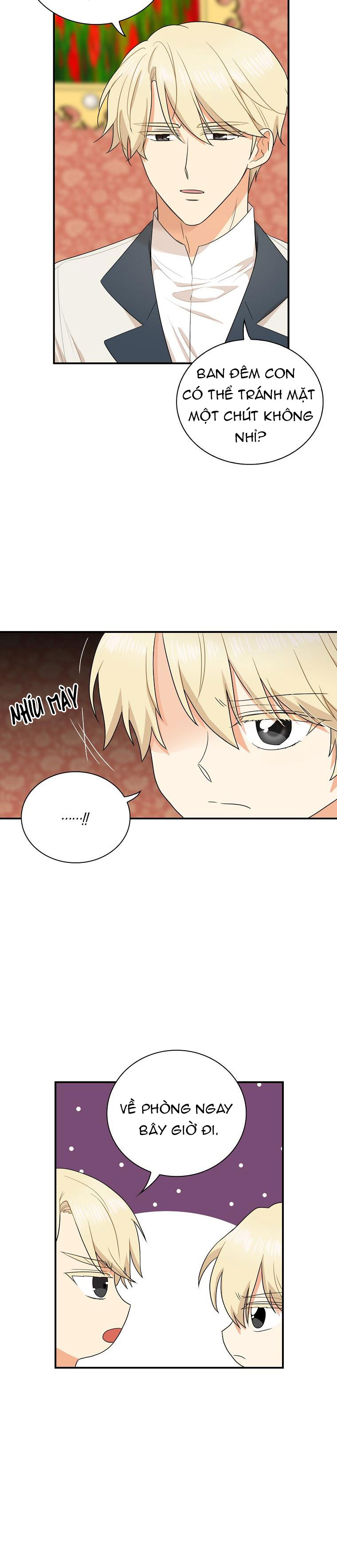 xuyên không trở thành mami của nhân vật phản diện chapter 58.1 4