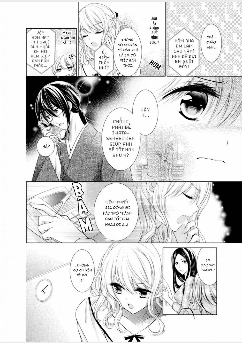 tiểu thuyết gia gợi cảm thì thầm bên tai cô gái nhỏ chapter 4 10