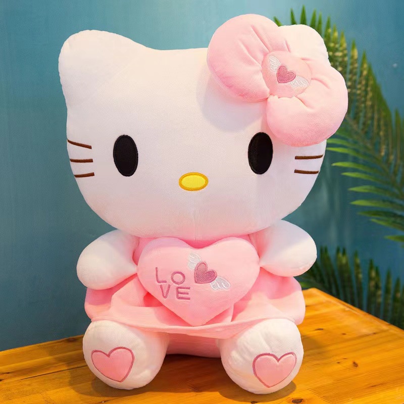 Mua Gấu Bông Mèo Hello Kitty Váy Hồng Kích Thước 30-40-55Cm - 25Cm Tại  Thịnh Phát Shop | Tiki