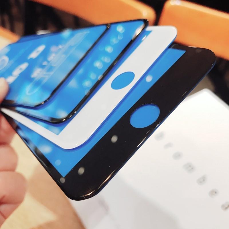 Kính cường lực 10D dành cho iPhone tặng kèm giấy lau màn hình