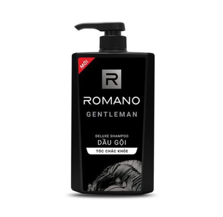 Bộ Romano Gentleman: Dầu gội 650g, sữa tắm 650g, xịt khử mùi 150ml,lăn khử mùi 50ml +Tặng kèm nước hoa bỏ túi 18ml