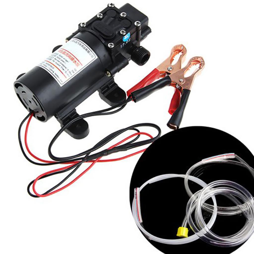 DC 12V Transfer Pump Extractor Oil Fluid Siphon Car Auto
