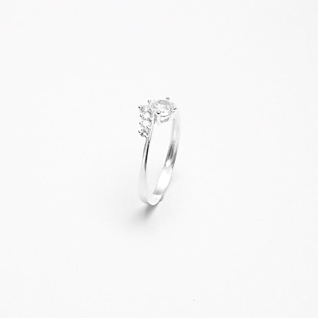 Nhẫn bạc nữ Anta ATJ9040 Đính đá vương miện công chúa Princess crown