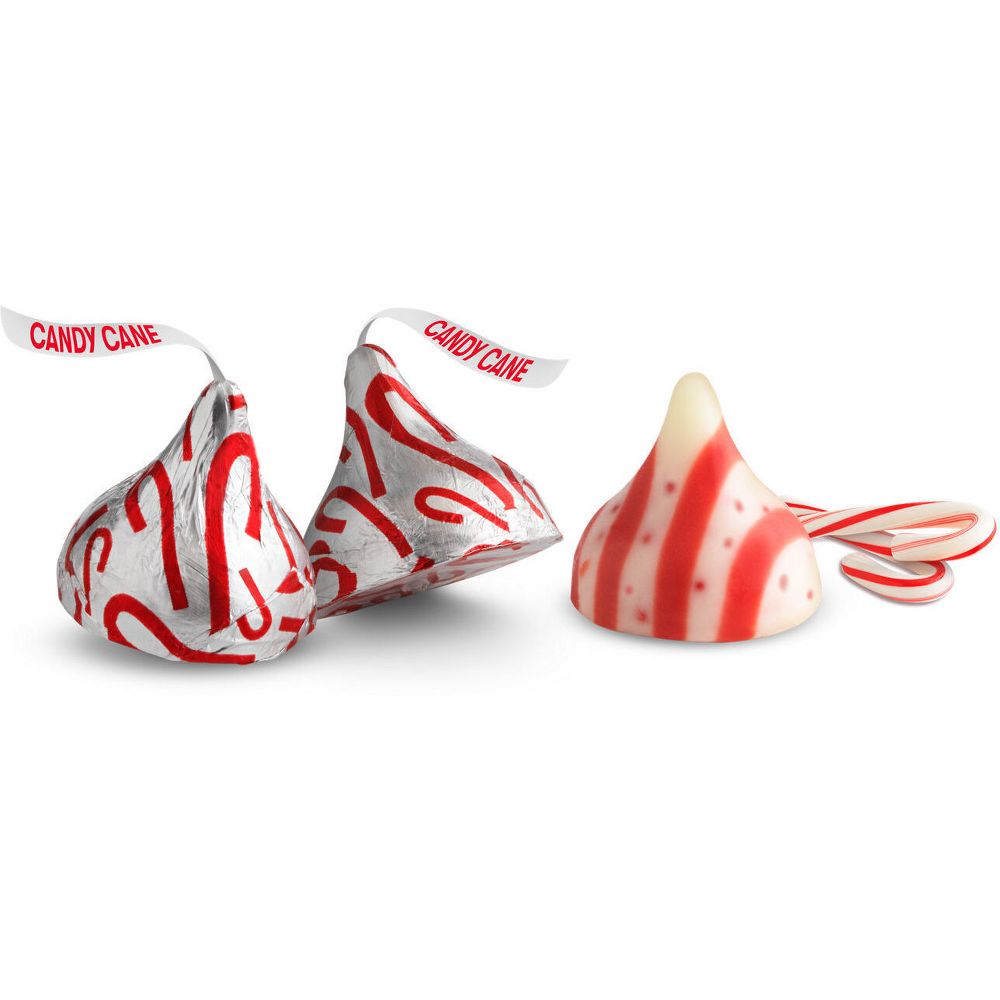 TÚI 853g KẸO GẬY CANDY CANE - BẠC HÀ MINT Hershey Kisses, MẪU LỄ HỘI - GIÁNG SINH (30.1 oz)