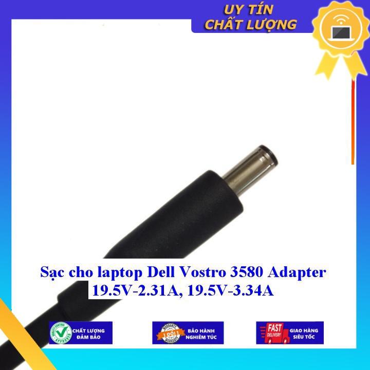 Sạc cho laptop Dell Vostro 3580 Adapter 19.5V-2.31A, 19.5V-3.34A - Hàng Nhập Khẩu New Seal