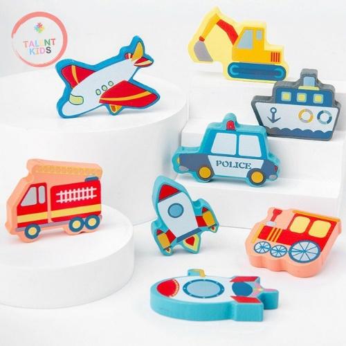 Bộ Bảng Chữ Cái Và Số Học Đếm + Bộ Câu Cá Nam Châm Gỗ Thông Minh Cho Bé Học Chữ Và Số Cùng Nhiều Ch