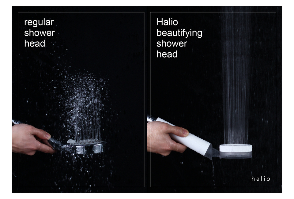 Combo 2 Vòi Sen Lọc Nước Khử Clo Ngừa Mụn Lưng Tăng Áp Halio Beautifying Shower Head