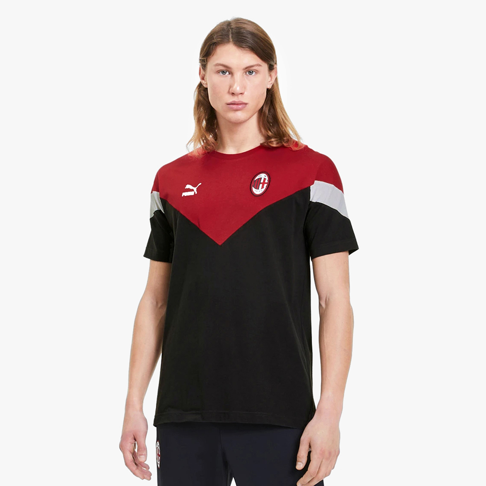 PUMA - Áo thun thể thao nam AC Milan Iconic MCS 756655-01