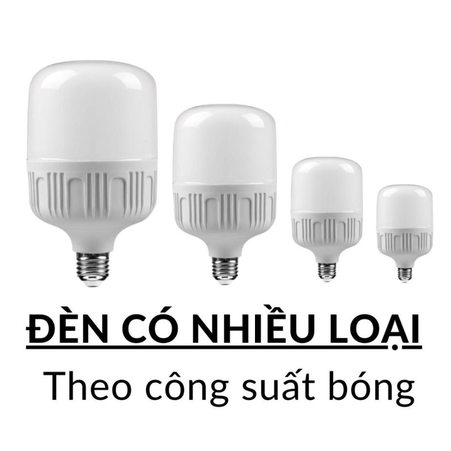 Bóng đèn Led Bulb siêu sáng chống vỡ đui xoáy chọn công suất 20w/ 30w/ 40w/ 50w