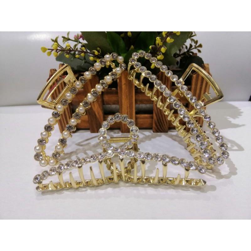 KẸP GẤP KIM LOẠI ĐÍNH HẠT
