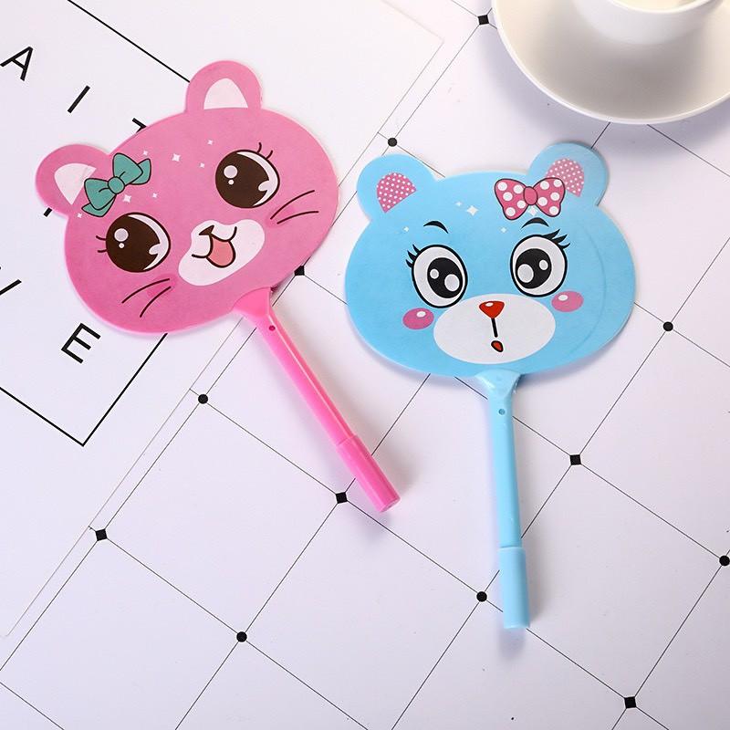 Bút Bi Kèm Quạt Nhựa Cầm Tay Cute 88236 SHOP CR7