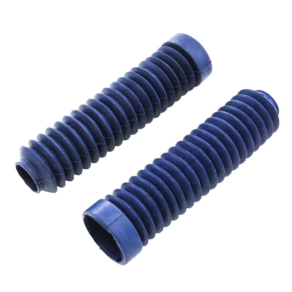 2x Front Fork Cover Dust Cover Boots Protector Shock   Cover Set