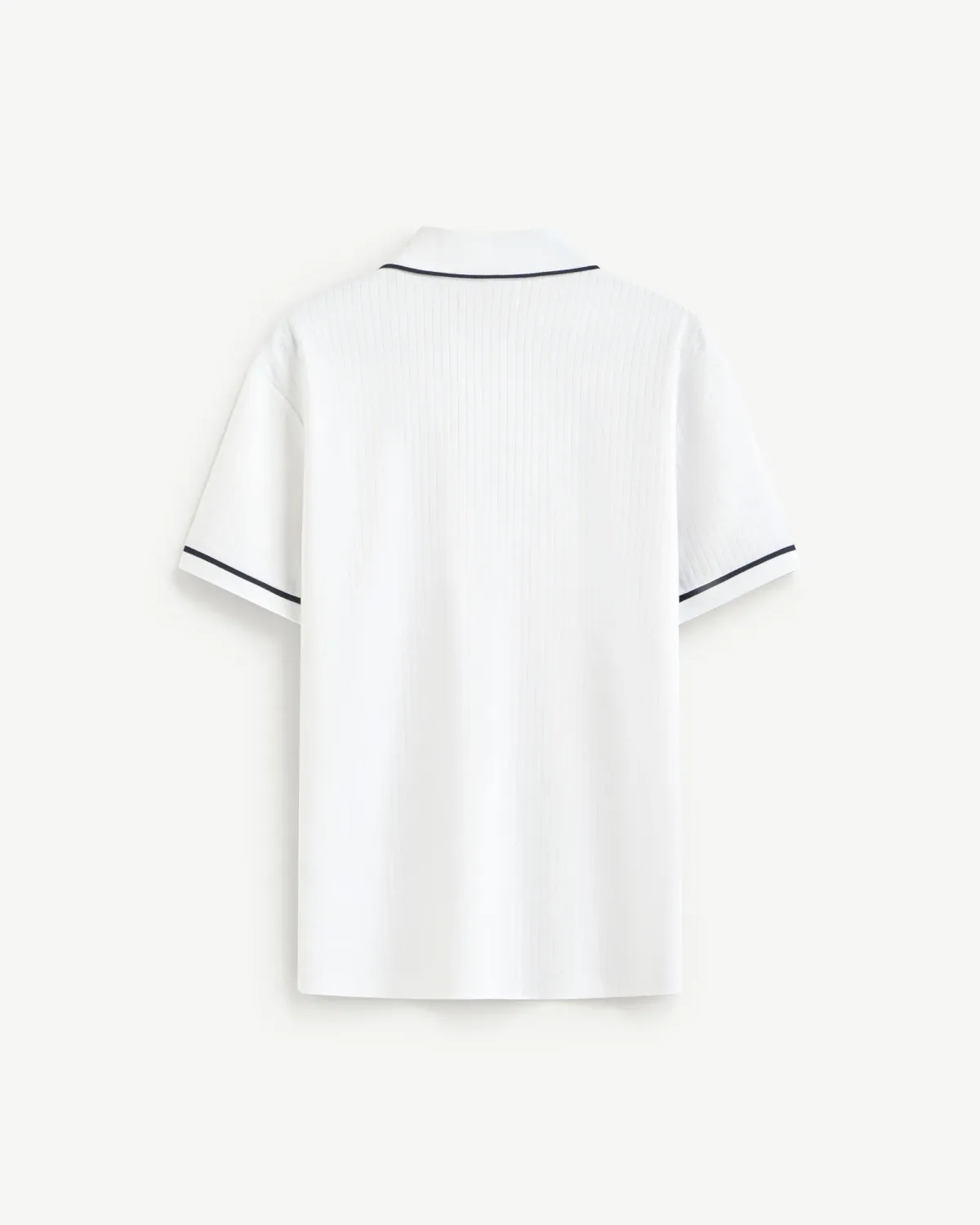 Áo polo tay ngắn nam phối cổ Form Fitted - RT 10S25POL006 | ROUTINE CÀ MAU