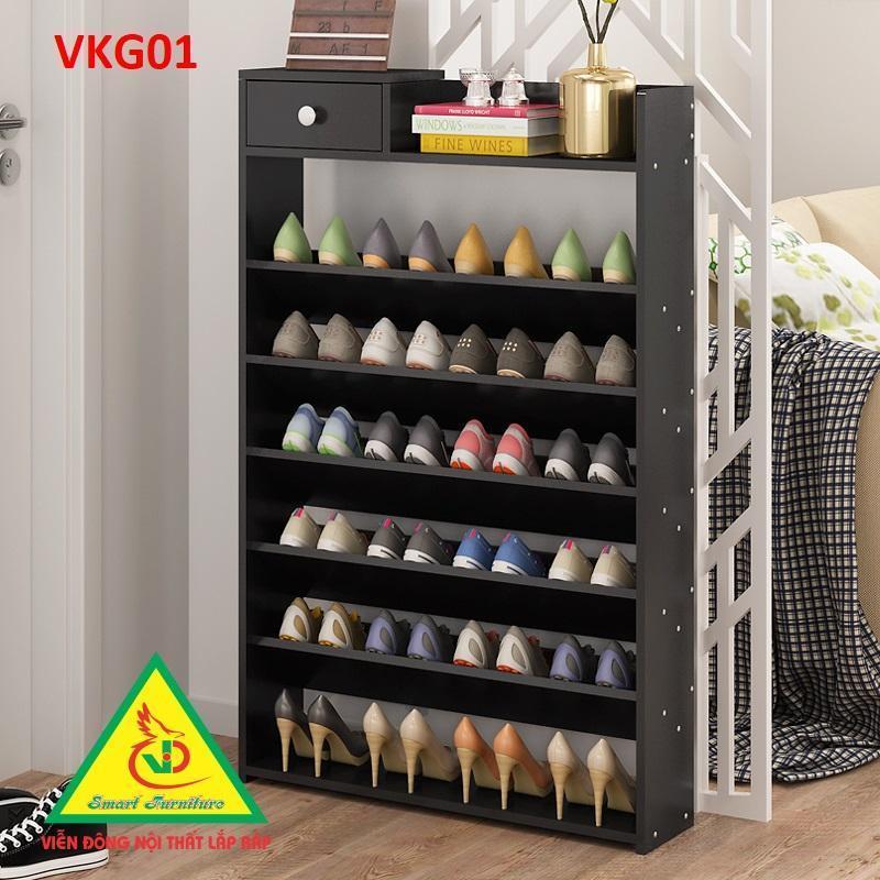 Tủ Giày Hiện Đại Nhiều Ngăn Để Giày, Tiết Kiệm Diện Tích VKG01B - Nội thất lắp ráp Viendong Adv
