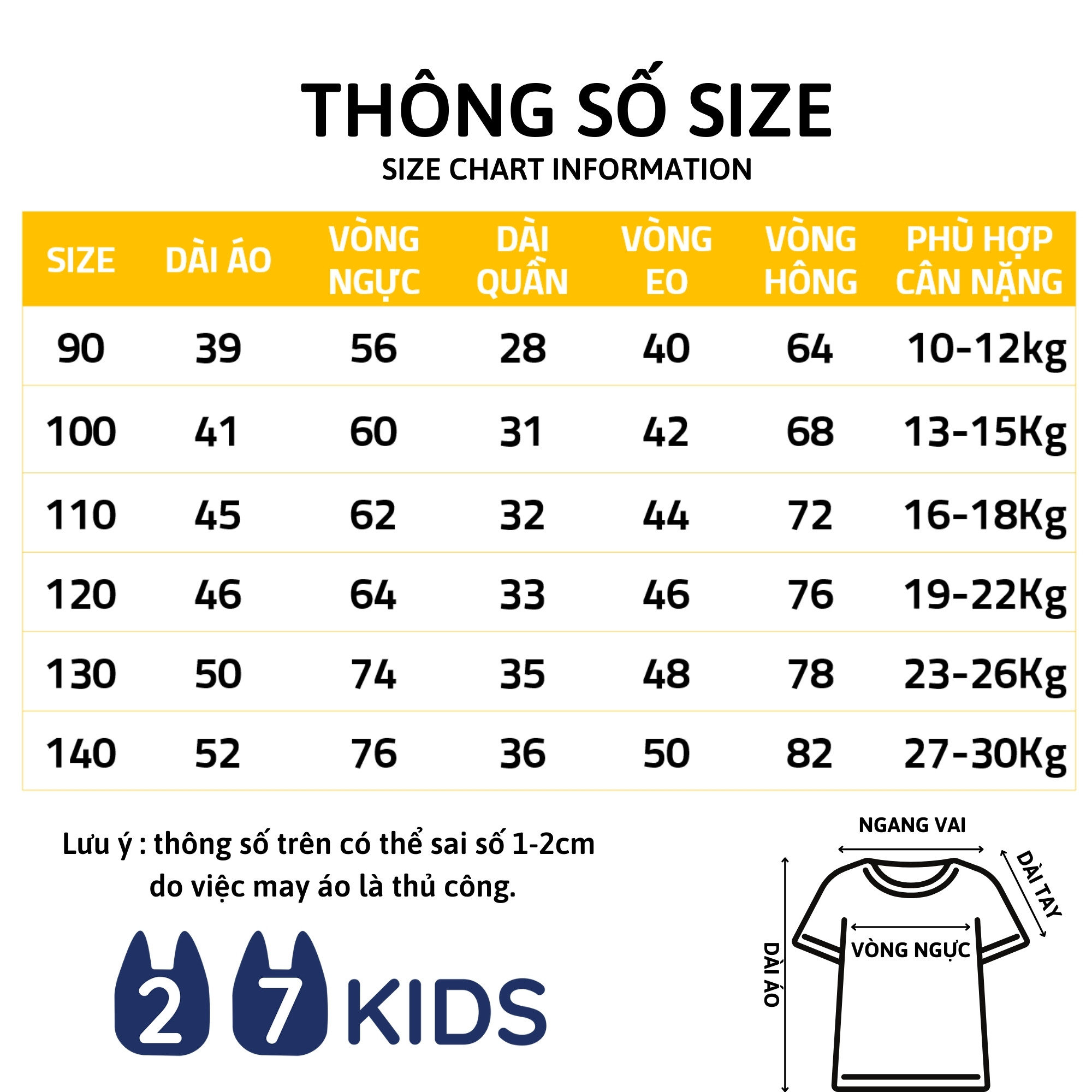 Bộ quần áo thun ngắn tay cho bé trai 27Kids đồ bộ nam cho trẻ từ 2-10 tuổi BSSE3