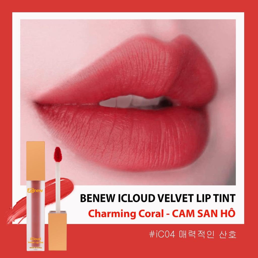 Son kem lì - Benew iCloud Velvet Lip Tint