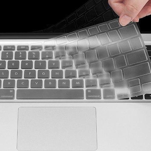 Vỏ TPU trong suốt kèm bàn phím linh hoạt cho MacBook Air Pro 11/13 Inch