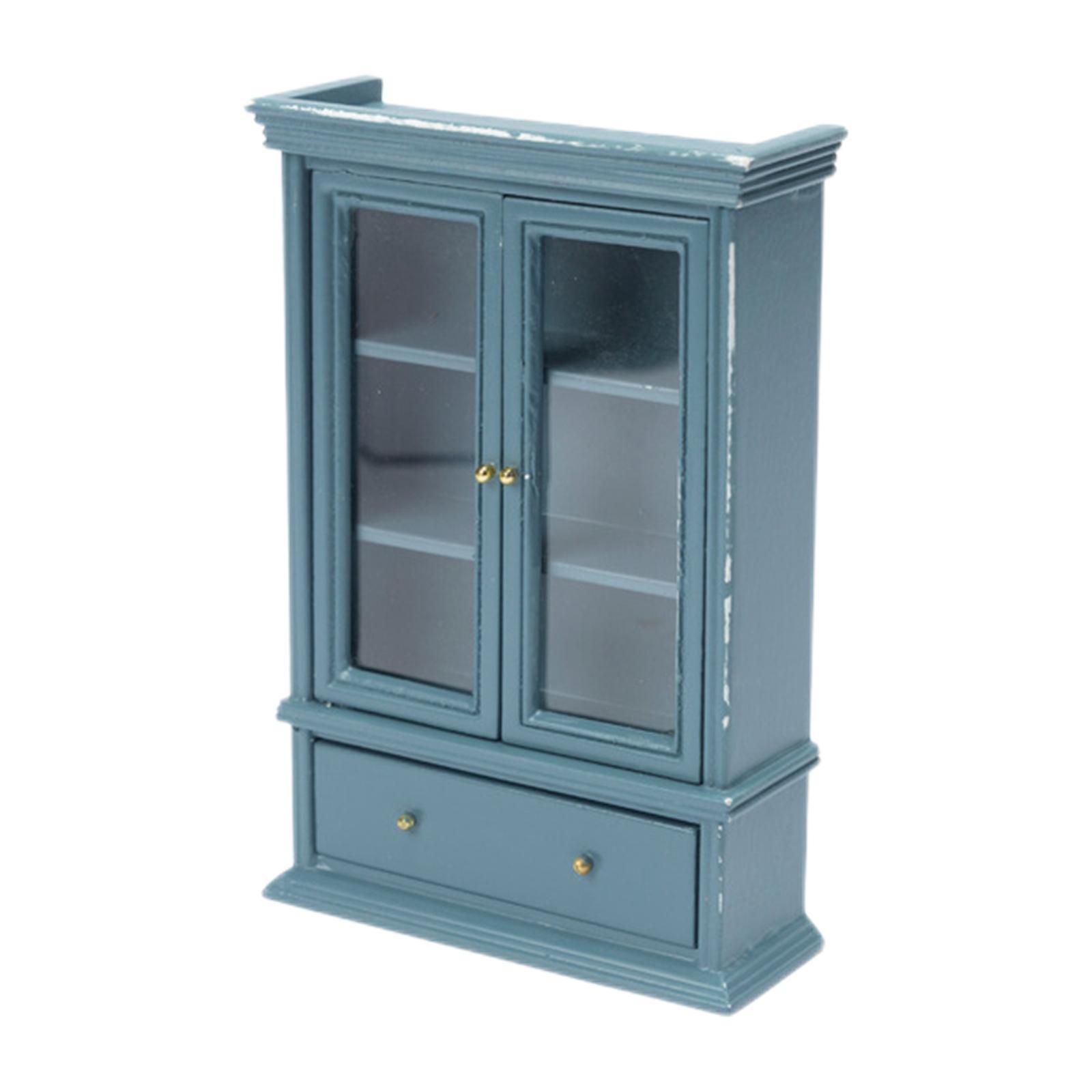 1:12 Doll House Cabinet Baby Doll Living Room Furniture Supplies Decor