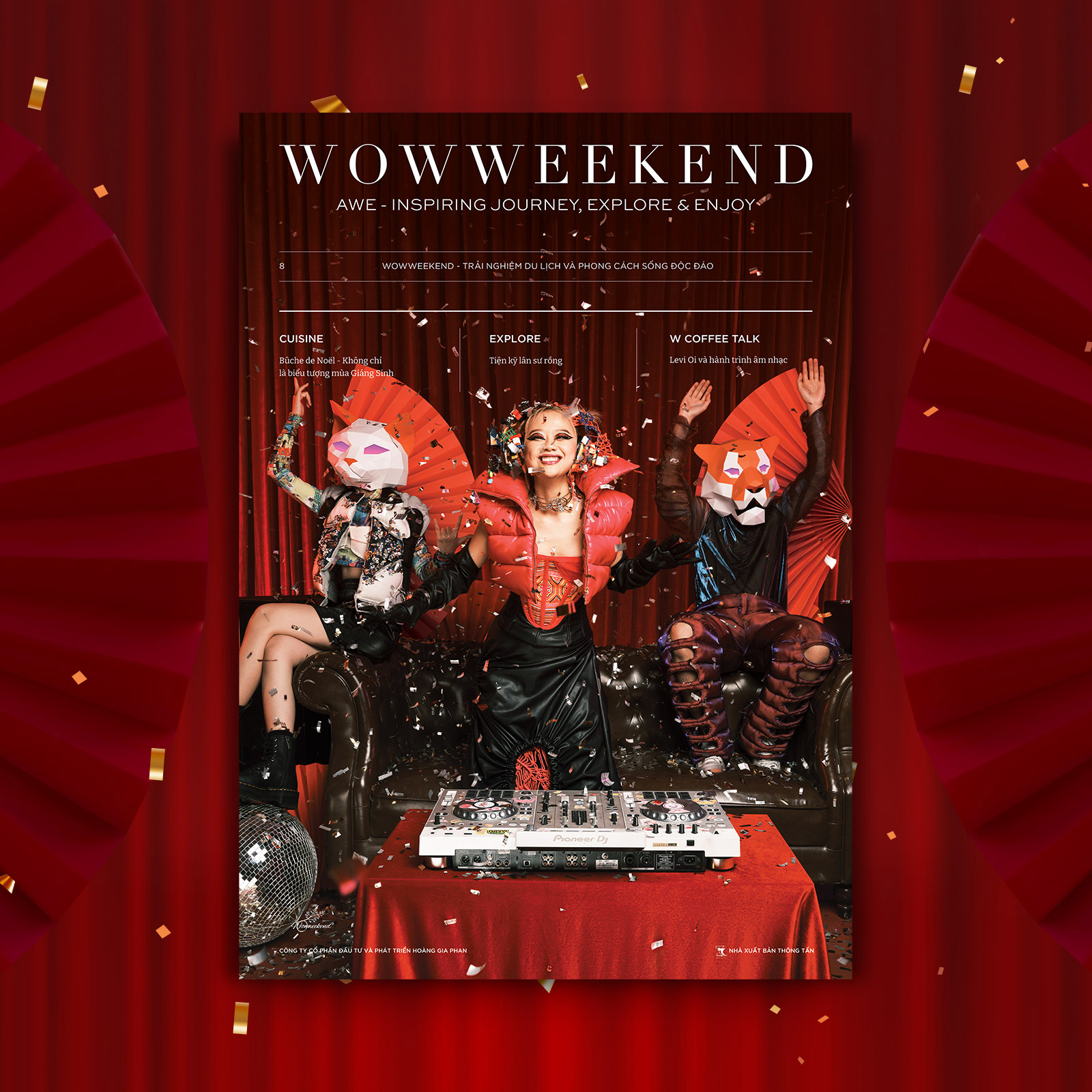 Tạp chí Wowweekend vol 8 - Ấn phẩm "Festive season – Mùa lễ hội"