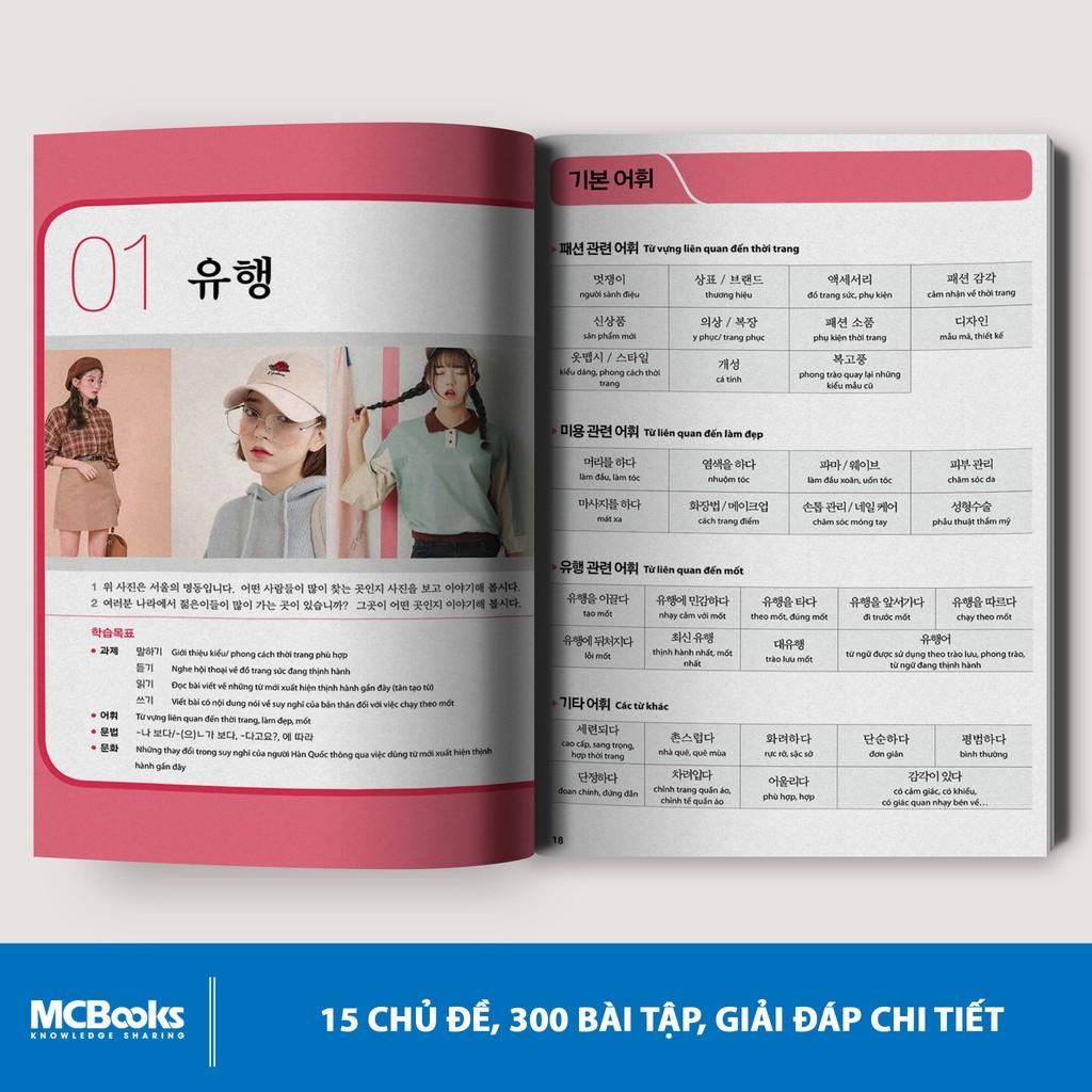 Bộ Sách - Tiếng Hàn Tổng Hợp Dành Cho Người Việt Nam Trung Cấp 4