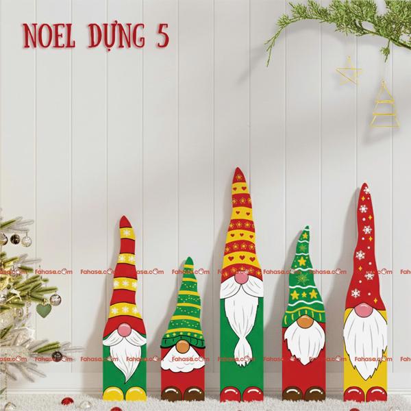 Set Gỗ Dựng Tường - Trang Trí Giáng Sinh - 70 x 15 x 10 cm - Bách Mộc 5