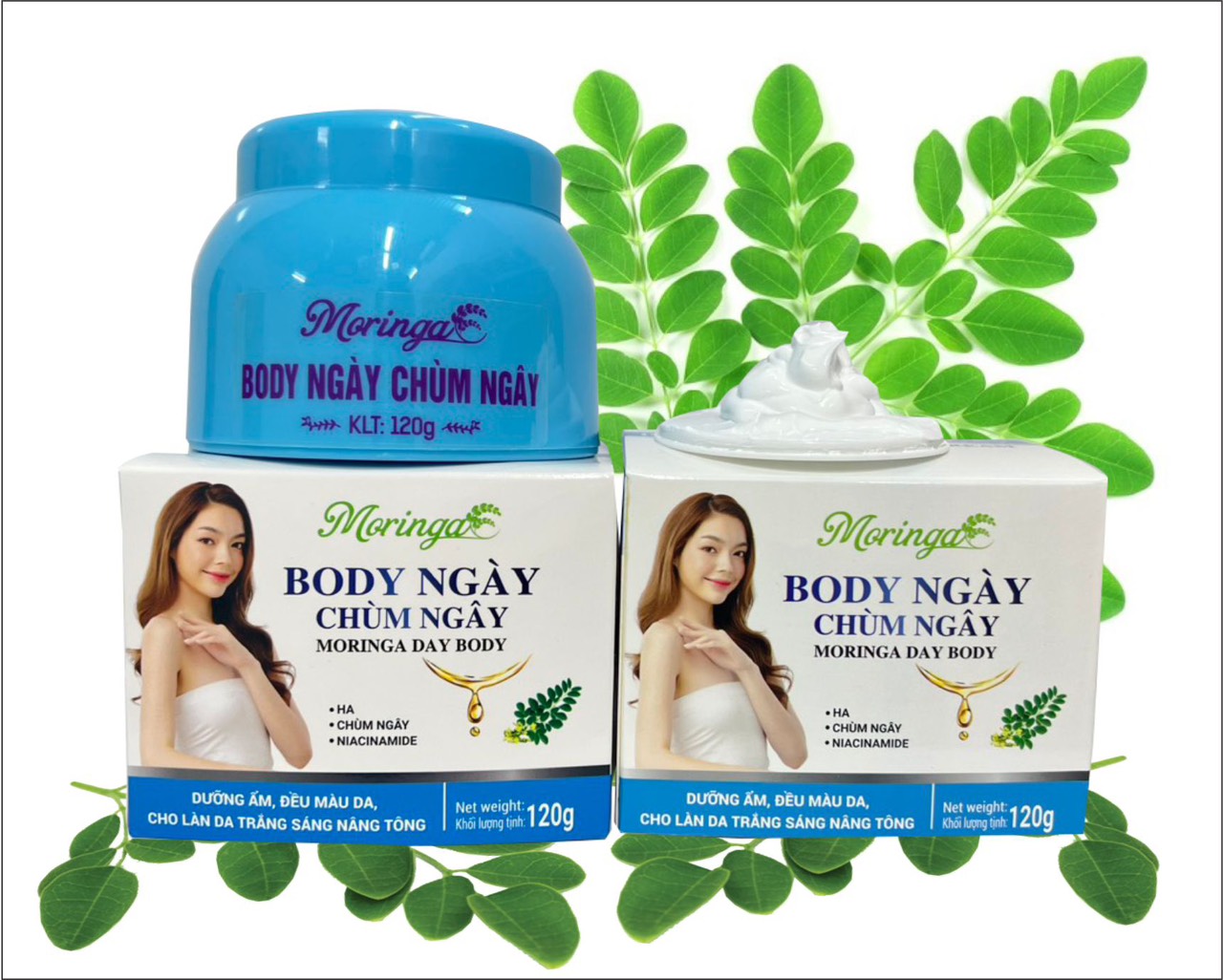 KEM BODY TRẮNG DA CHÙM NGÂY 120G