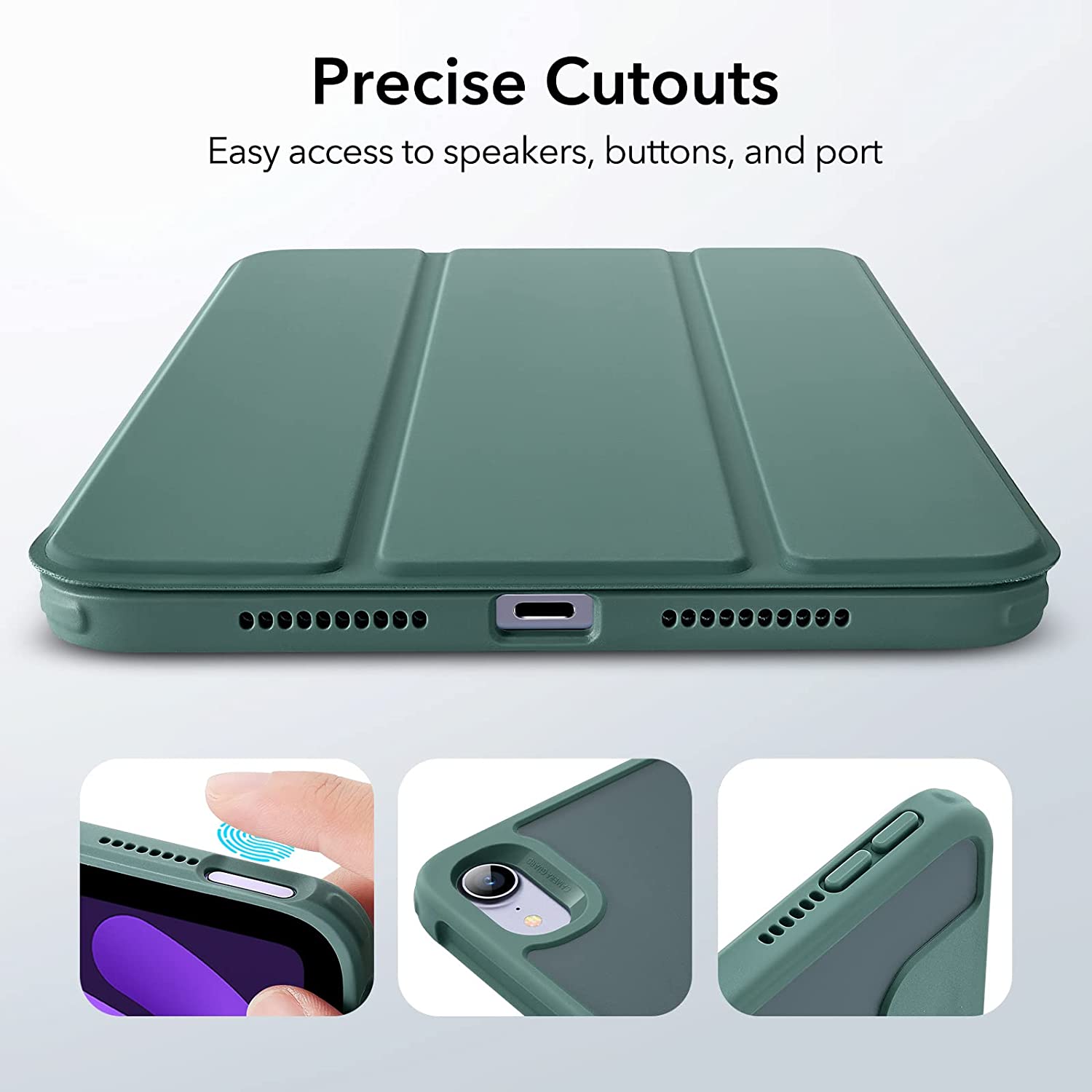 Bao Da Dành Cho iPad Mini 6 ESR Rebound Hybrid Case - Hàng Nhập Khẩu