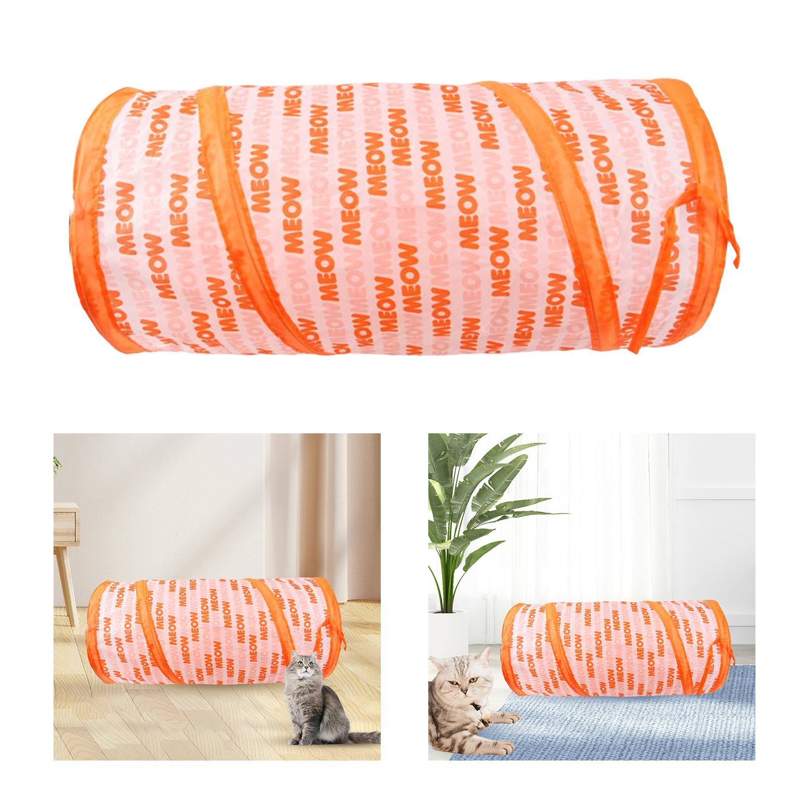 Cat Funny Tunnel Interactive toy Playing Tube Small Animals Rat