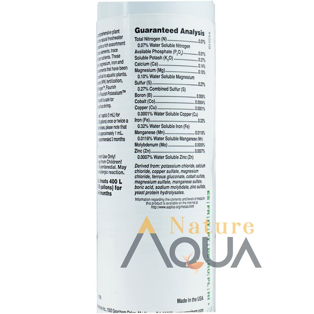 SEACHEM FLOURISH - PHÂN NƯỚC TỔNG HỢP CHO CÂY THỦY SINH 100ml/250ml/500ml