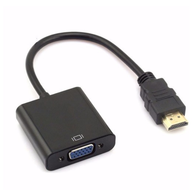 ( KHÔNG AUDIO ) - Cáp Chuyển HDMI sang VGA - JL - MÀU NGẪU NHIÊN