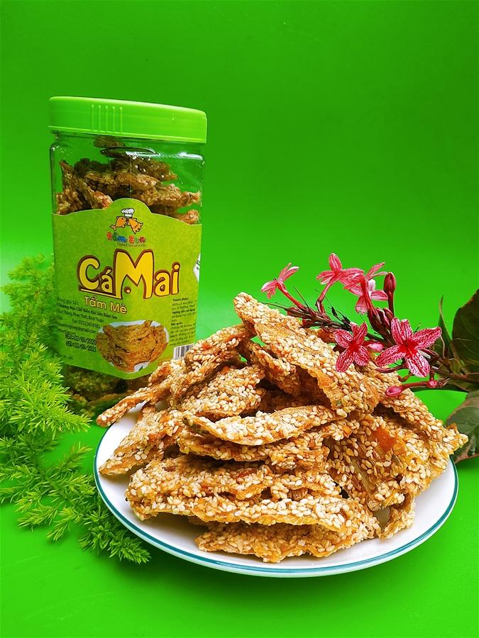 [OCOP] CÁ MAI TẨM MÈ ĐẦM SEN - 150G