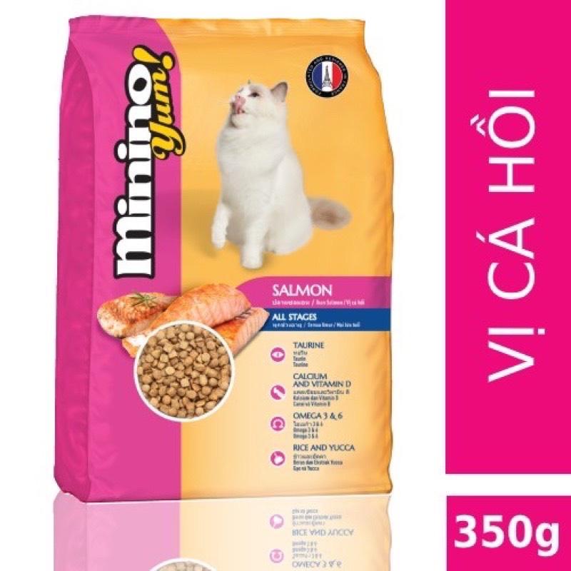 Thức ăn hạt cho mèo mọi lứa tuổi Minino Yum các vị