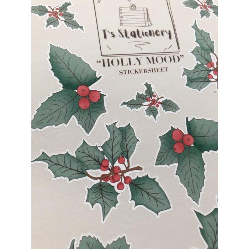 Sticker sheet holly mood  - chuyên dán, trang trí sổ nhật kí, sổ tay | Bullet journal sticker - stc004