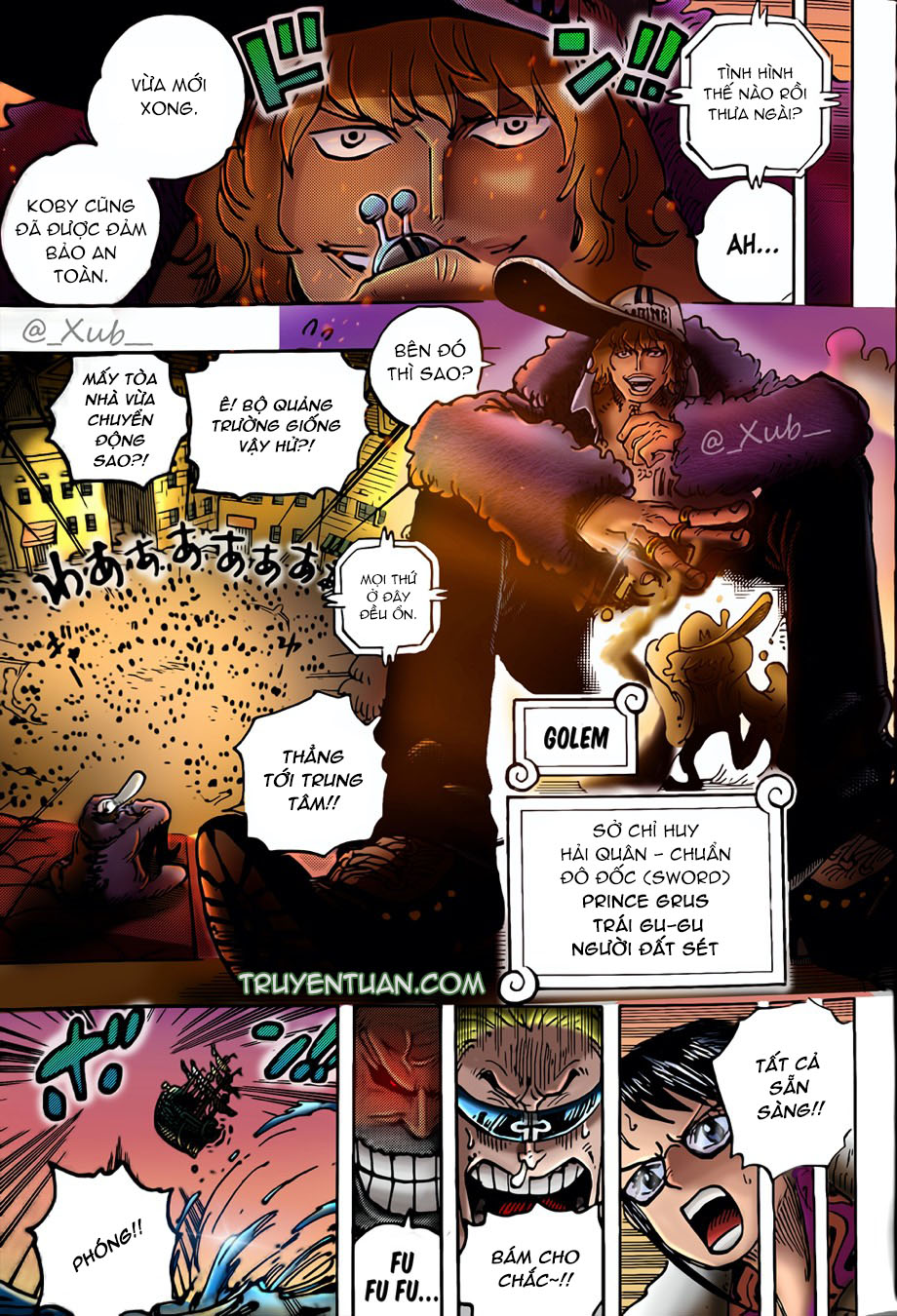 đảo hải tặc - one piece chapter 1080 13