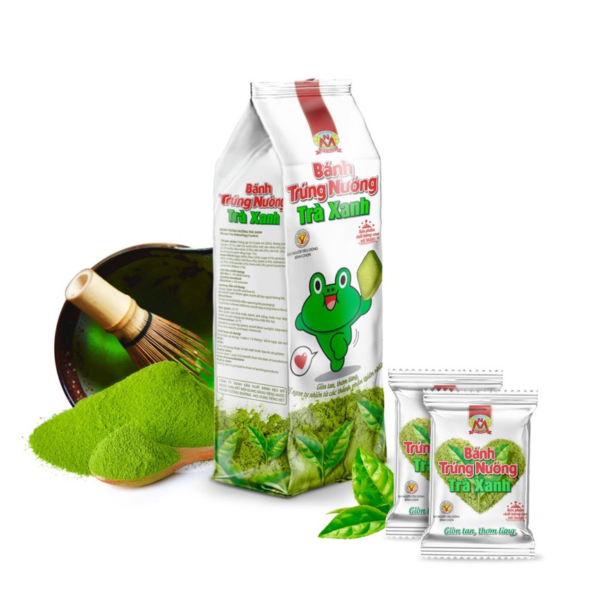 162g Bánh trứng nướng TRÀ XANH matcha MỸ NGỌC