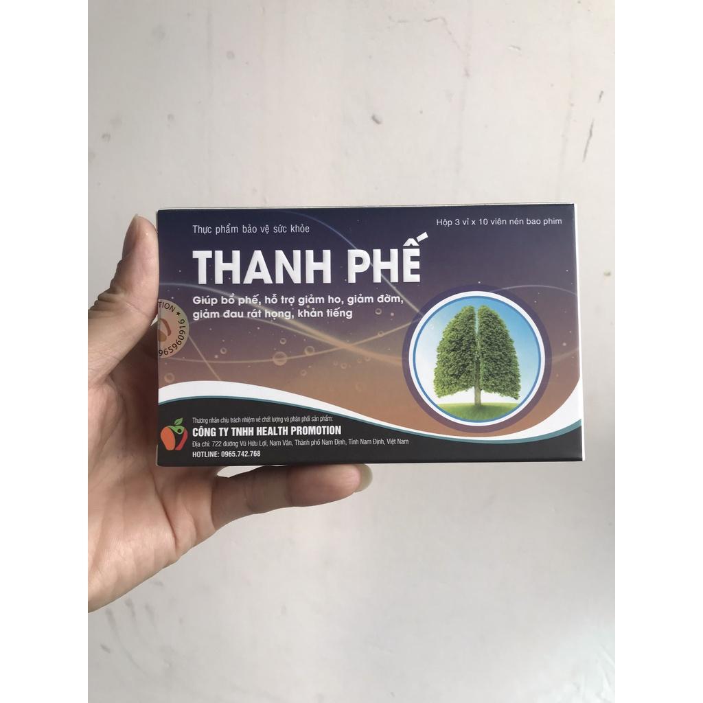 (Combo 2 hộp) Thanh phế - Giúp bổ phế, tăng cường sức khoẻ bệnh nhân lao, giảm ho tiêu viêm ngừa lao kháng, lao tái phát