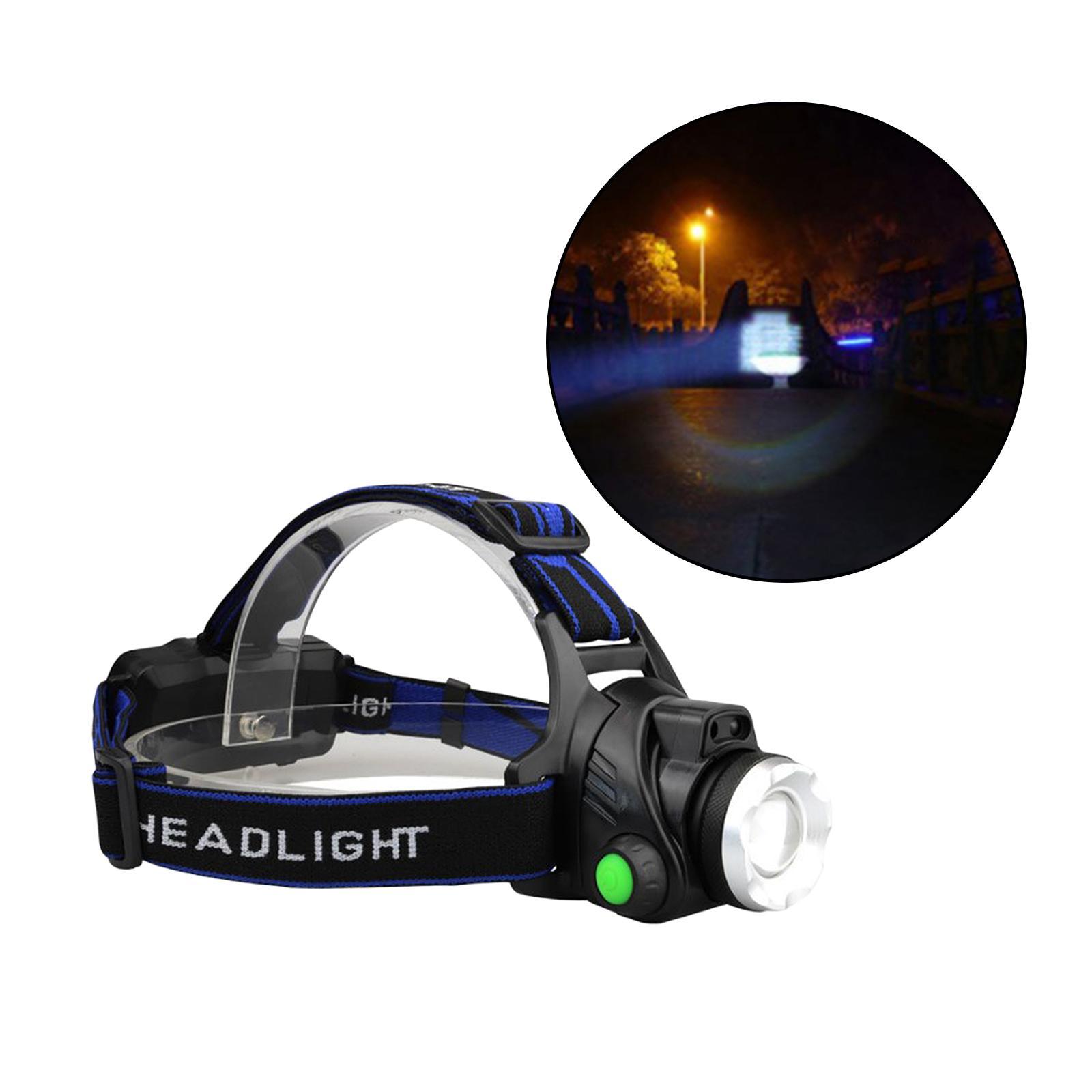 Headlamp Flashlight, Rechargeable Led Head Lamp, T6 Headlight Perfect for Camping, Hiking, Outdoors, Hunting