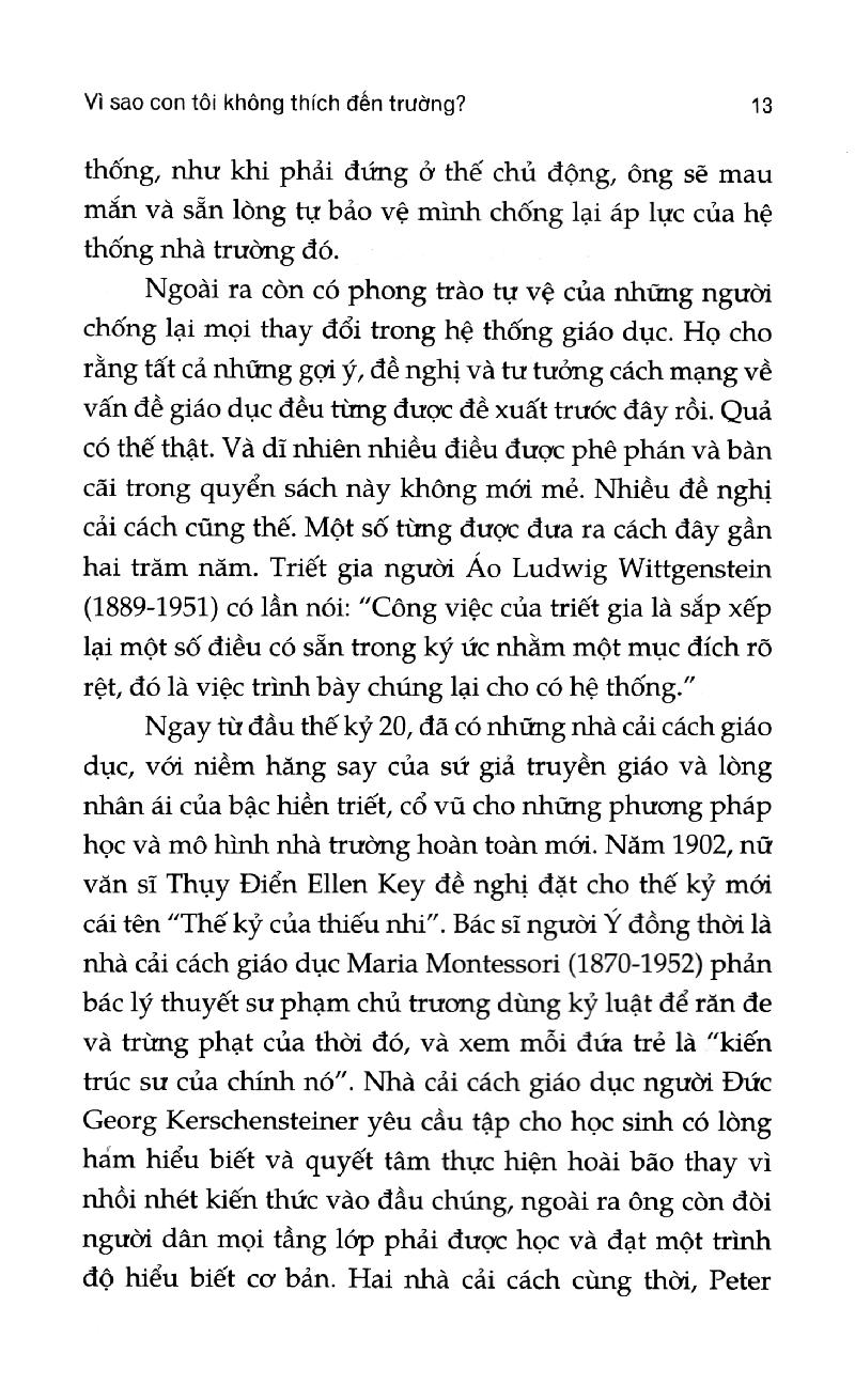 Vì Sao Con Tôi Không Thích Đến Trường?