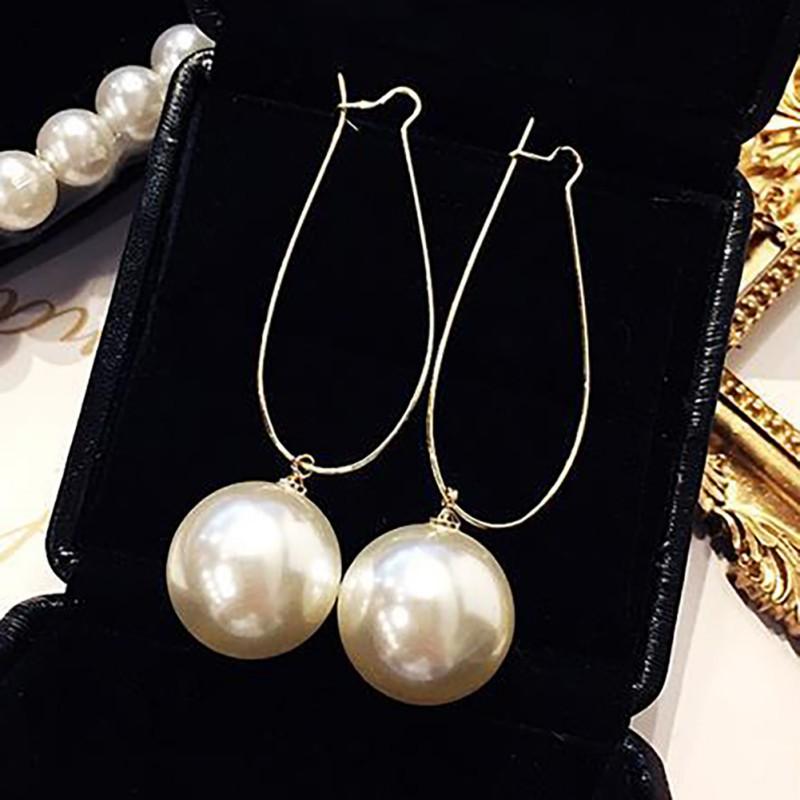 Bông tai dáng dài phong cách retro thời trang cho nữ