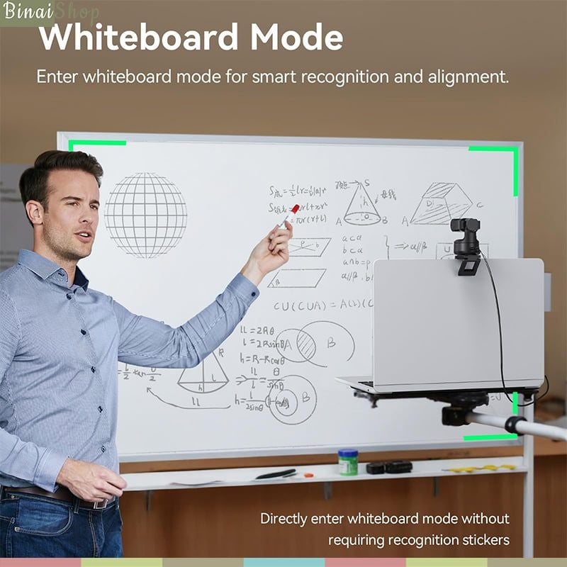 EMEET PIXY - Webcam Kép Theo Dõi AI 4K, Sử Dụng Cảm Biến Sony, 3 Micro Lọc Ồn Dành Cho Dạy Học, Họp Online, Livestream, Tiktok - Hàng Chính Hãng