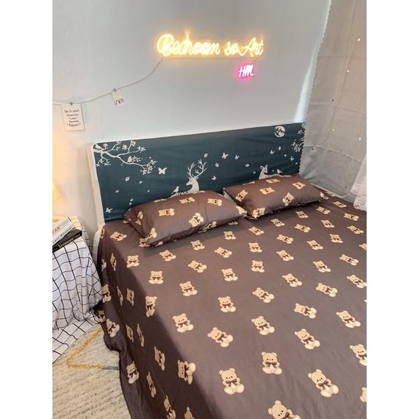 Ga Gối 100% Cotton Hàng Nhập khẩu Cao Cấp 3 Món Mẫu Bé Trai